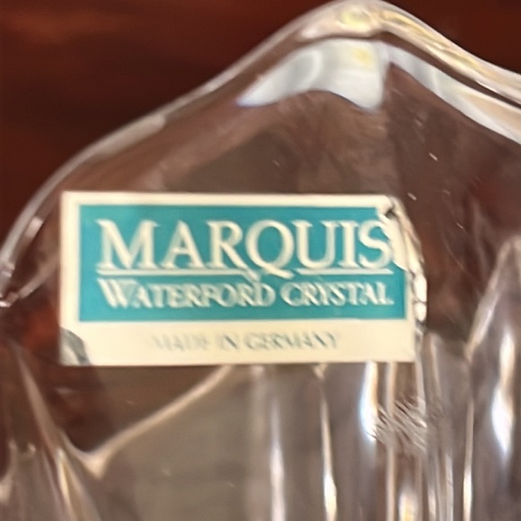 Vintage Waterford Crystal Marquis Collection Tulip Bowl 5" Lotus Shape - Picture 8 of 11